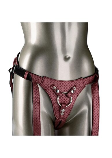 Her Royal Harness – Luxe Vegan Leren Harness voor Probe Play | Boutique & Clubwear by Victoria